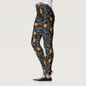 Armeense Leggings Tricolor Flowers (Links)
