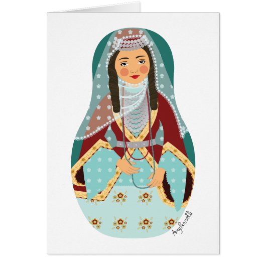 Armeense Matryoshka Kaart (Voorkant)