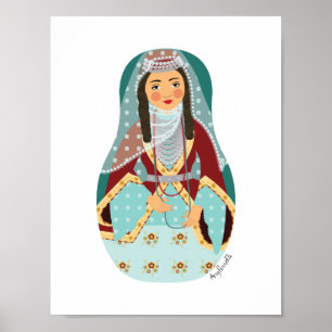 Armeense Matryoshka Poster
