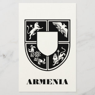 Armeense Staatswapen Hedendaagse Kunst Briefpapier