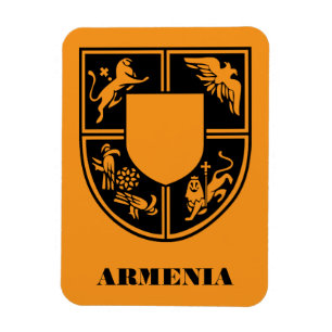 Armeense Staatswapen Hedendaagse Kunst Magneet