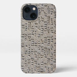 Armeense Urartian Cuneiform Tablet - Glossy iPhone 13 Hoesje