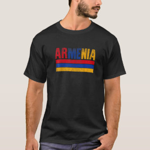 Armeense vlag Armeense Mannen vrouwen Kinder 2 T-shirt
