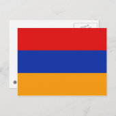 Armeense vlag Briefkaart (Voorkant / Achterkant)