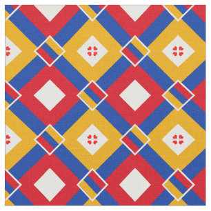 Armeense vlag en Armenië Trendy Fabric-mode Stof