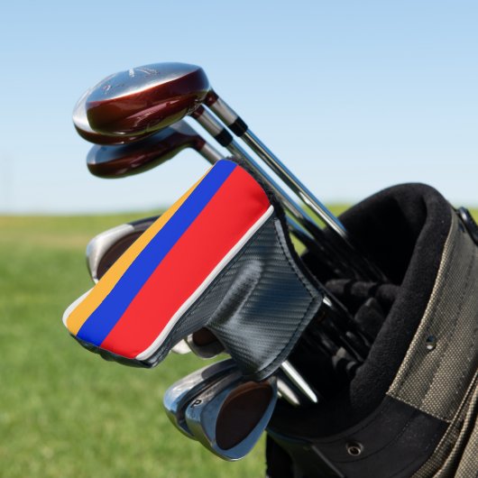 Armeense vlag golfheadcover (Insitu)
