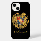 Armeense vlag Hoesje-Mate iPhone Case (Achterkant)