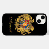Armeense vlag Hoesje-Mate iPhone Case (Achterkant (horizontaal))