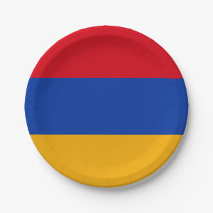 Armeense vlag papieren bordje