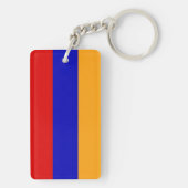 Armeense vlag sleutelhanger (achterkant)