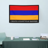 Armeense vlag spandoek (Beurs)