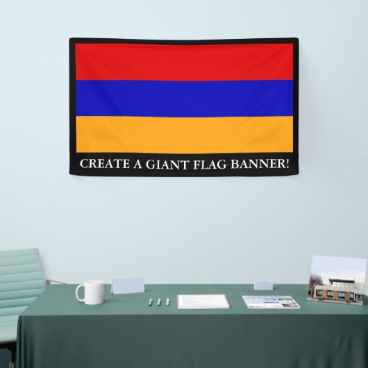 Armeense vlag spandoek (Beurs)
