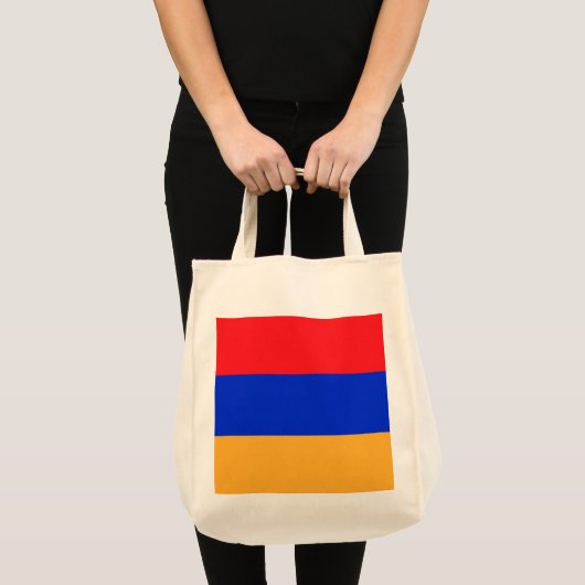 Armeense vlag tote bag (Voorkant (product))