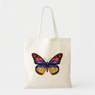 Armeense vlindermonarchvlag tote bag