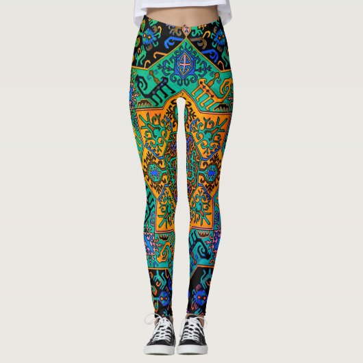 Armeense volkskunst leggings (Voorkant)
