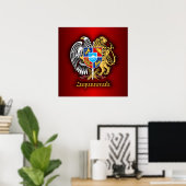 Armenia COA 2 Poster (Thuiskantoor)