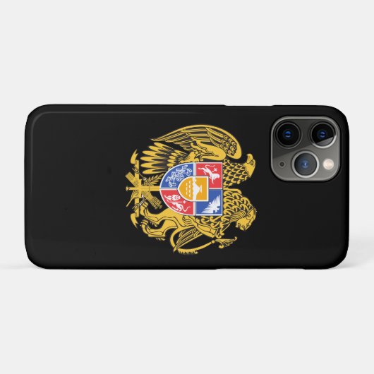 armenia emblem Case-Mate iPhone case (Achterkant (horizontaal))