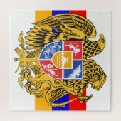 armenia emblem legpuzzel (Horizontaal)