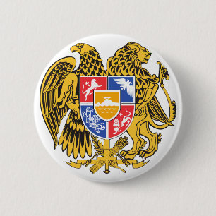 armenia emblem ronde button 5,7 cm