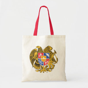 armenia emblem tote bag