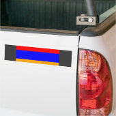 Armenia Flag Bumpersticker (Op Truck)