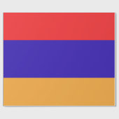 Armenia Flag Emblem Cadeaupapier (Vlak)