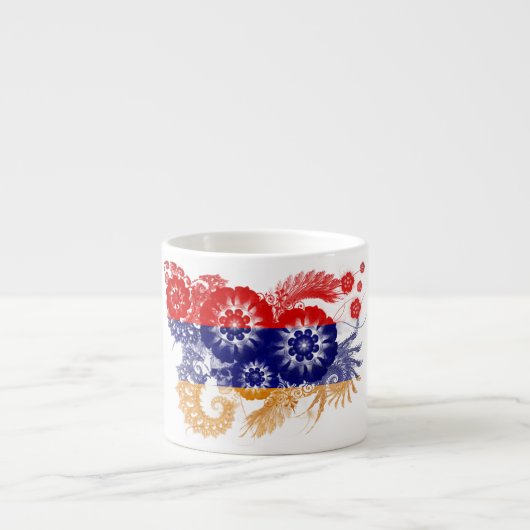 Armenia Flag Espresso Kop (Voorkant)