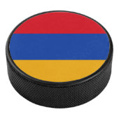 Armenia Flag Hockey Puck (3/4)