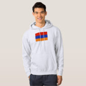 Armenia Flag Hoodie (Voorkant volledig)