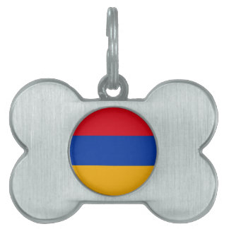 Armenia Flag Huisdieren Naamplaatje