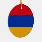 Armenia Flag Keramisch Ornament (Rechts)