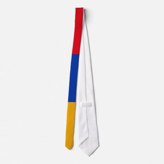 Armenia Flag Stropdas (Achterkant)