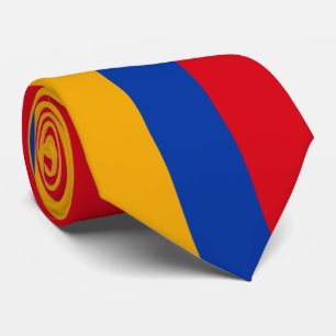 Armenia Flag Stropdas