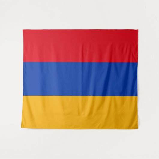 Armenia Flag Wandkleed (Voorkant (horizontaal))