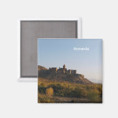 Armenia Magnet - Monastère de Khor Virap (Recto/Verso)