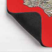 Armenia Map Mousepad Muismat (Hoek)