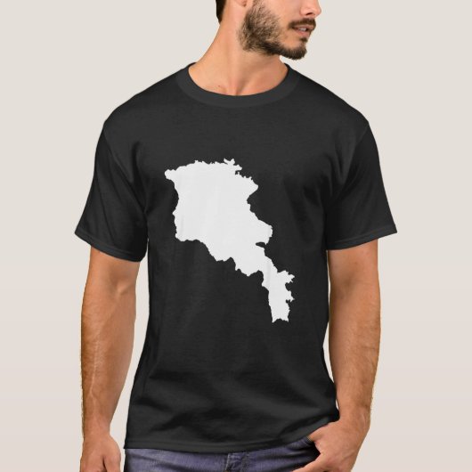 Armenia map t-shirt (Voorkant)