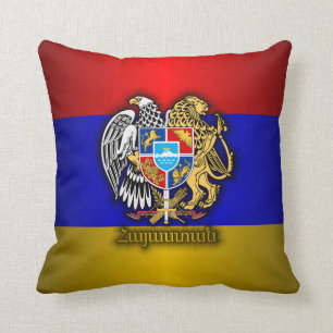 Armenia Pride Kussen
