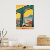 Armenia Vintage Travel Poster (Keuken)