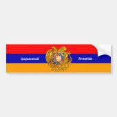 Armenië (Հ ա ս տ ա) Bumpersticker (Voorkant)