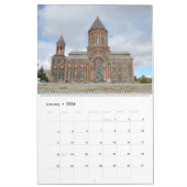 Arménie 12 mois calendrier mural 2021 (Jan 2026)