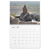 Arménie 12 mois calendrier mural 2021 (Mar 2027)