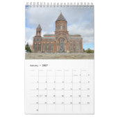 Arménie 12 mois calendrier mural 2021 (Jan 2027)