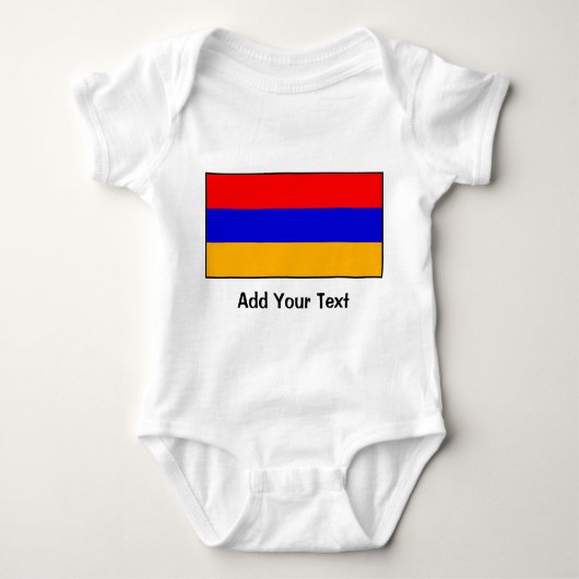 Armenië - Armeense vlag Romper (Voorkant)