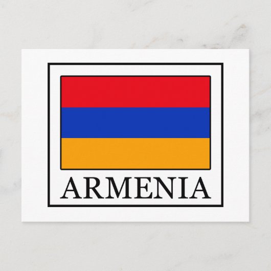 Armenië Briefkaart (Voorkant)