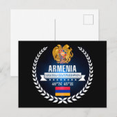 Armenië Briefkaart (Voorkant / Achterkant)