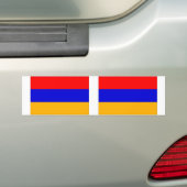 Armenië Bumpersticker (Op auto)