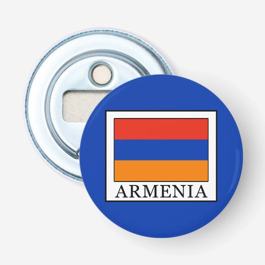 Armenië Button Flesopener (Voorkant)