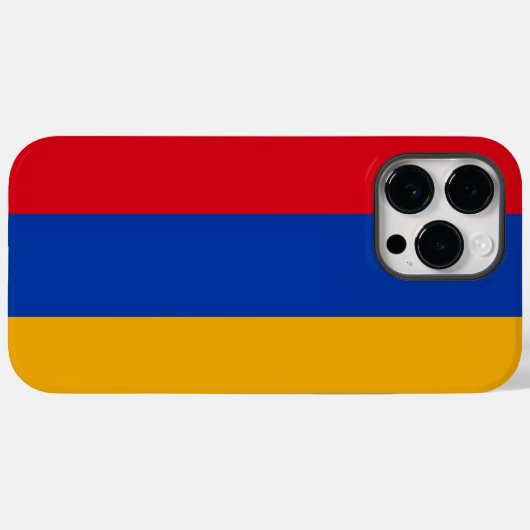 Armenië Case-Mate iPhone Case (Achterkant (horizontaal))