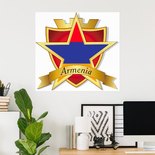 Armenië Crest Poster